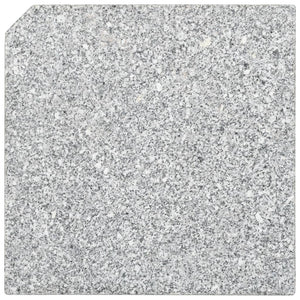Schirm-Gewichtsplatten 4 Stk. Quadratisch Grau Granit 100 kg