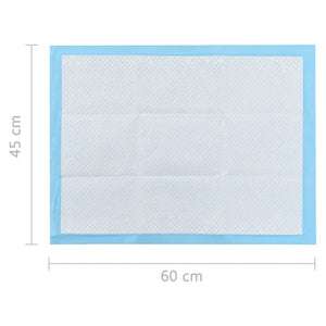 Hunde-Toilettenmatten 200 Stk. 60×45 cm Vliesstoff