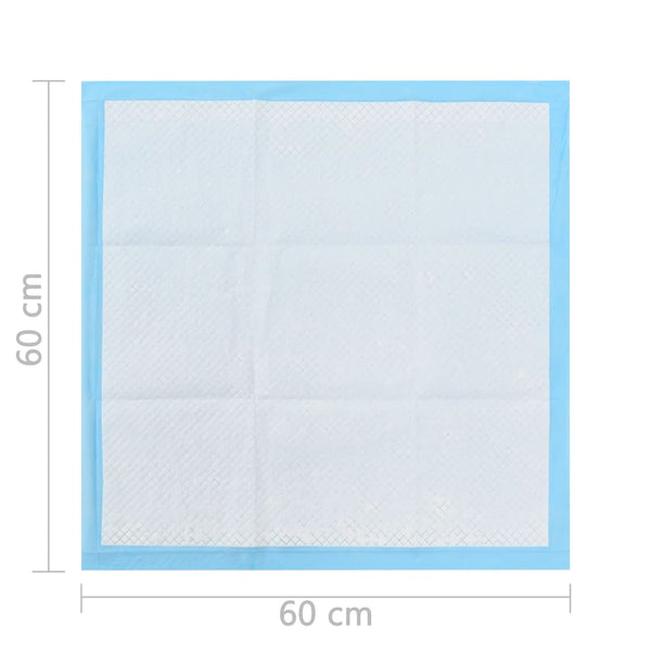 Hunde-Toilettenmatten 200 Stk. 60×60 cm Vliesstoff