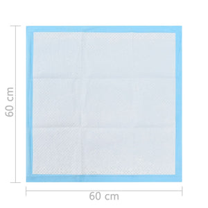 Hunde-Toilettenmatten 400 Stk. 60×60 cm Vliesstoff