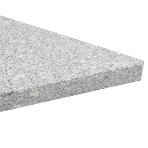 Sonnenschirm-Gewichtsplatten 4 Stk. Dreieckig Garu Granit 60 kg