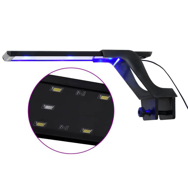 LED Aquariumleuchte mit Klemme Blau/Weiß