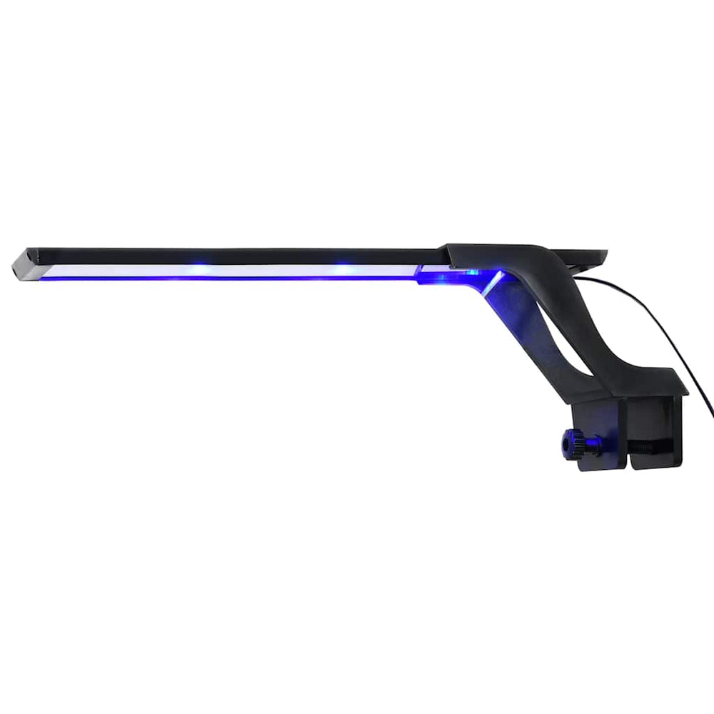 vidaXL Éclairage LED d'aquarium avec pince 35-55 cm Bleu et blanc