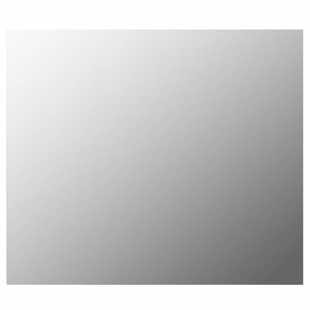 vidaXL Miroir sans cadre 70x50 cm Verre