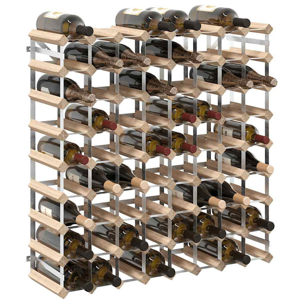 Weinregal für 72 Flaschen Massivholz Kiefer