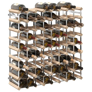 Weinregal für 72 Flaschen Massivholz Kiefer