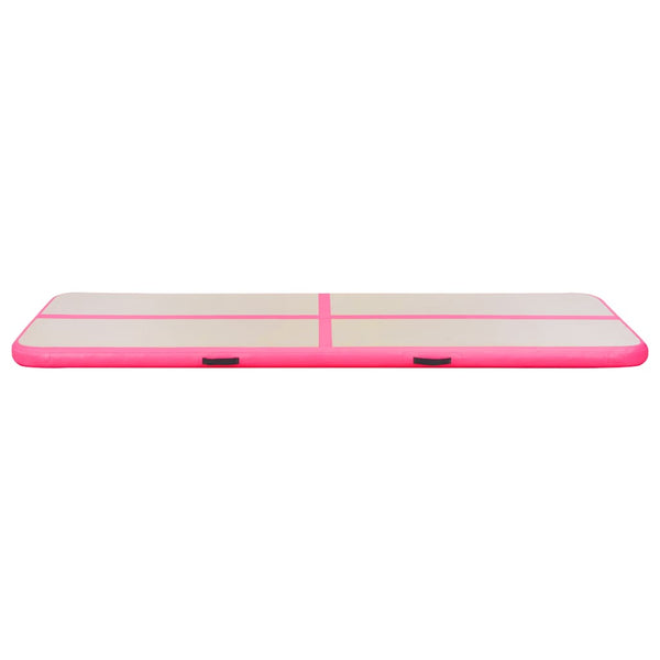 Aufblasbare Gymnastikmatte 300x100 Rosa