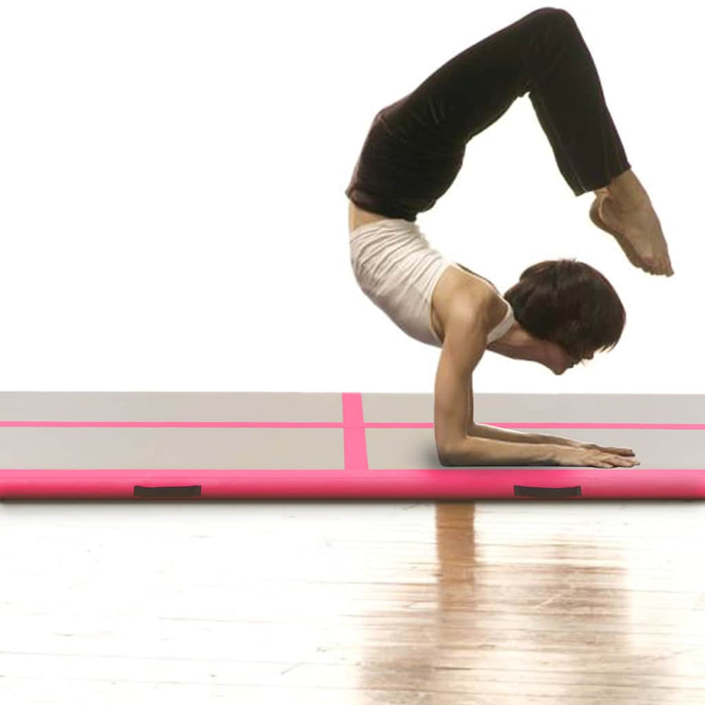 Aufblasbare Gymnastikmatte 500x100cm Rosa
