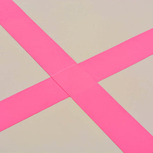Aufblasbare Gymnastikmatte 500x100cm Rosa