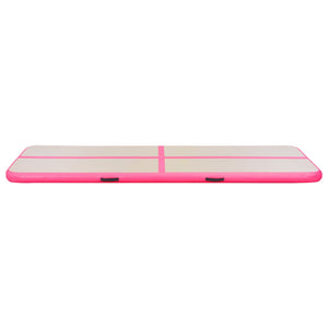 Aufblasbare Gymnastikmatte 500x100cm Rosa