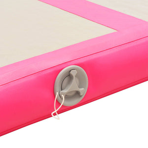 Aufblasbare Gymnastikmatte 500x100cm Rosa