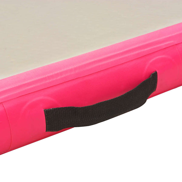 Aufblasbare Gymnastikmatte 500x100cm Rosa