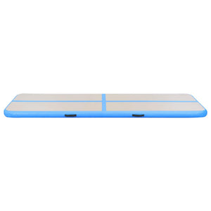 Aufblasbare Gymnastikmatte 500x100x10cm Blau