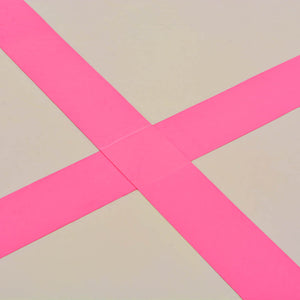 Aufblasbare Gymnastikmatte 700x100x10cm Rosa
