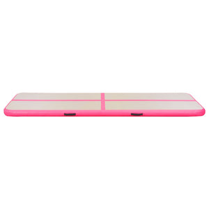 Aufblasbare Gymnastikmatte 700x100x10cm Rosa