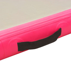 Aufblasbare Gymnastikmatte 700x100x10cm Rosa