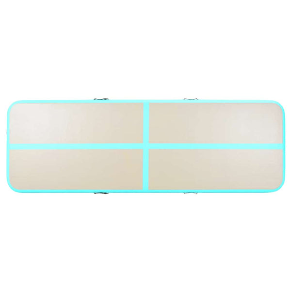 Aufblasbare Gymnastikmatte 700x100x10 cm - Grün