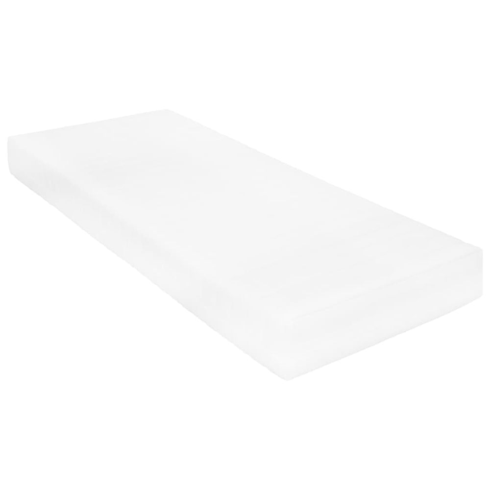 Matratze 100 x 200 cm 7 Zonen PU Schaum 16 cm H2 H3