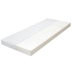 vidaXL Matelas 120 x 200 cm 7 zones mousse PU 10 cm H2 H3