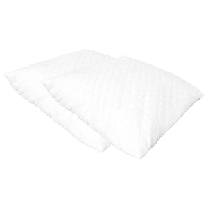 Kissen 2 Stk. 80×80×14 cm Memory-Schaum