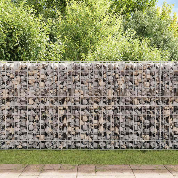 Gabionenwand Verzinkter Stahl 450×30×100 cm