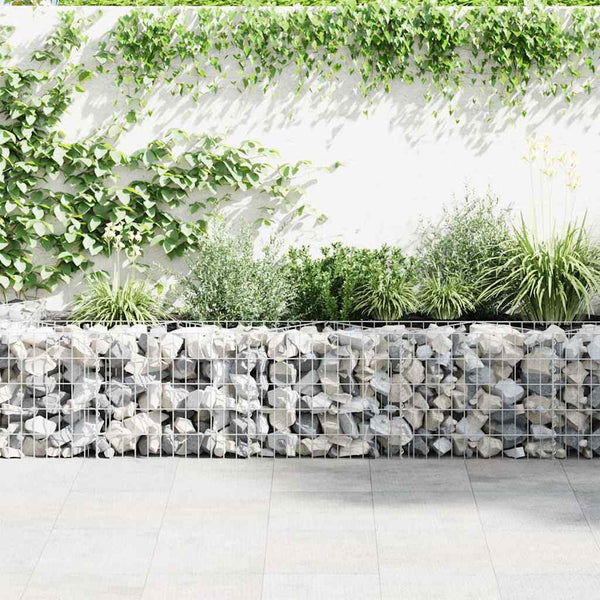 Gabionenwand Verzinkter Stahl 450×30×50 cm