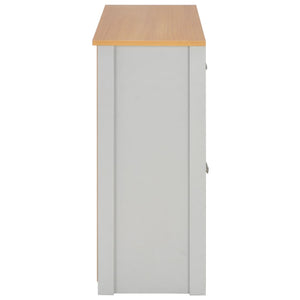 vidaXL Sideboard Grey 112x35x81 cm