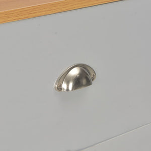 vidaXL Sideboard Grey 112x35x81 cm