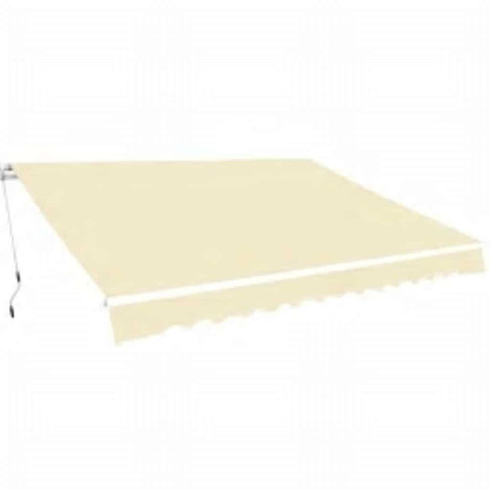 Gelenkarmmarkise 600 cm Cremeweiß
