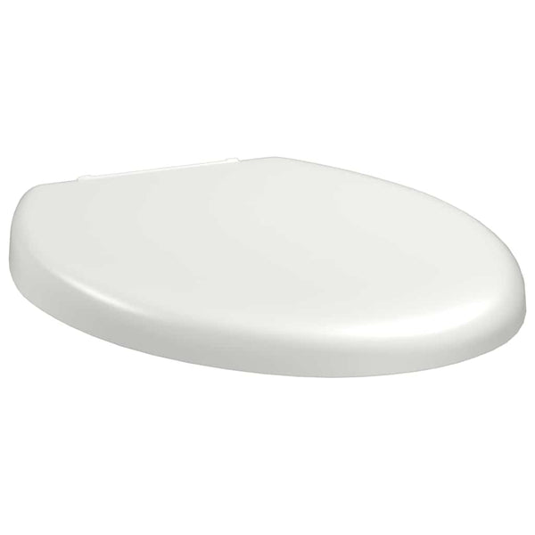 Toilettensitz mit Absenkautomatik und Quick-Release-Design Weiß