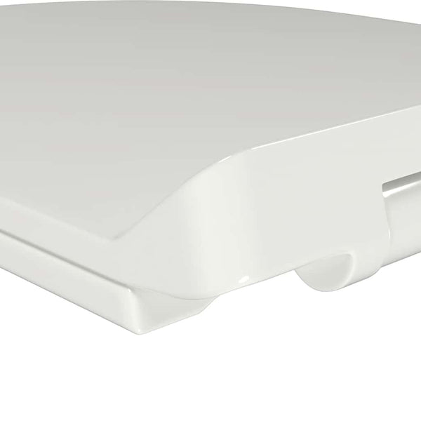 Toilettensitz mit Absenkautomatik und Quick-Release-Design Weiß