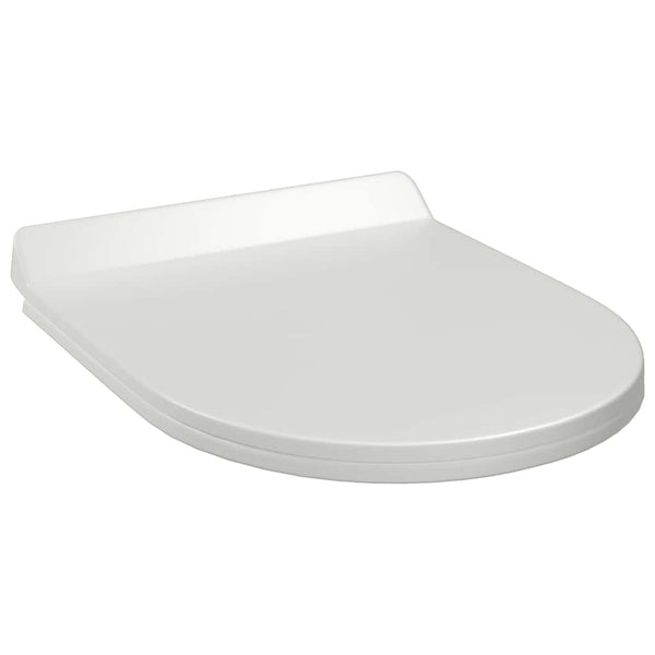 Toilettensitz mit Absenkautomatik und Quick-Release-Design Weiß