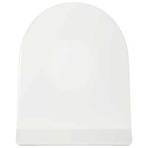 Toilettensitz mit Absenkautomatik und Quick-Release-Design Weiß