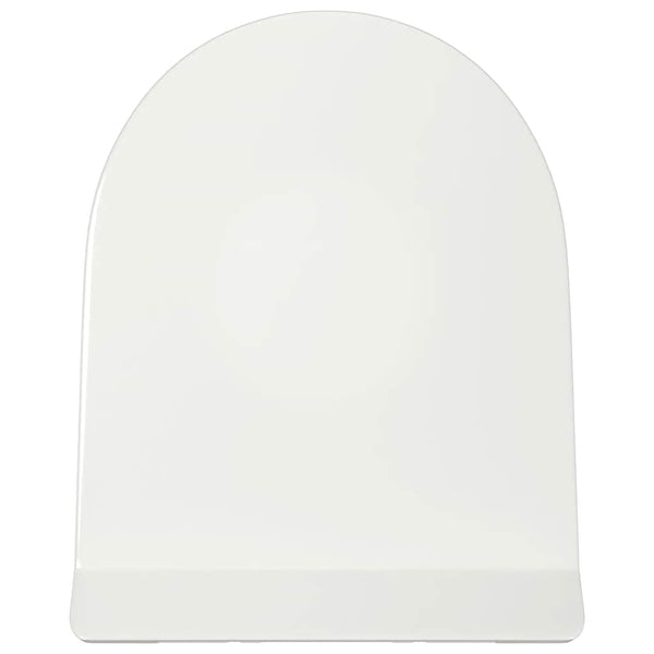 Toilettensitz mit Absenkautomatik und Quick-Release-Design Weiß