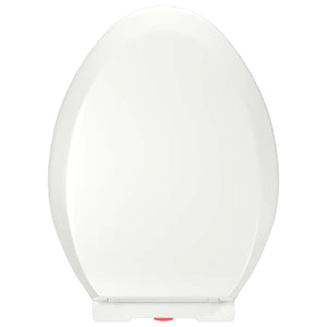 Toilettensitz mit Absenkautomatik und Quick-Release-Design Weiß