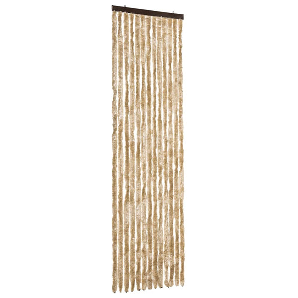 Insektenschutz-Vorhang Beige 56x185 cm Chenille