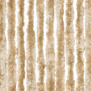 Insektenschutz-Vorhang Beige 100x220 cm Chenille