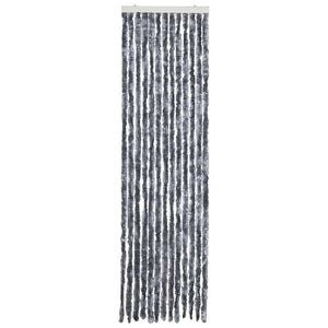 Insektenschutz-Vorhang Silbern 56x185 cm Chenille