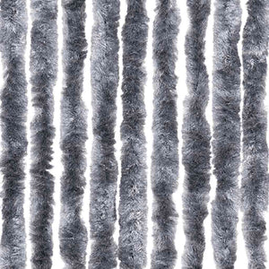 Insektenschutz-Vorhang Silbern 56x185 cm Chenille