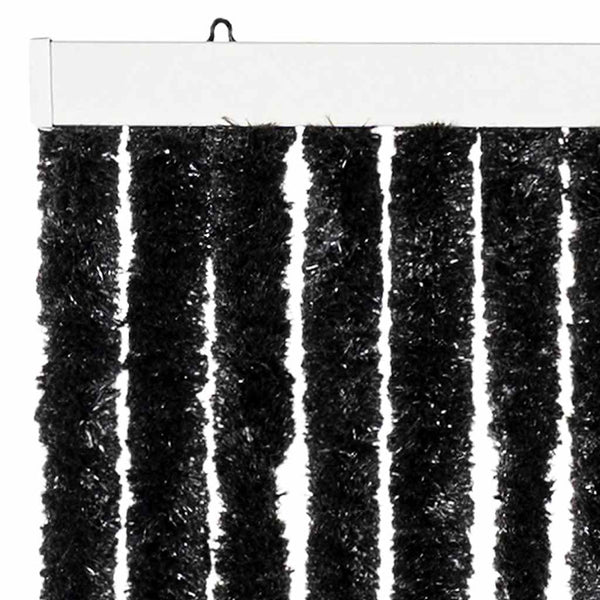 Insektenschutz-Vorhang Anthrazit 90x220 cm Chenille