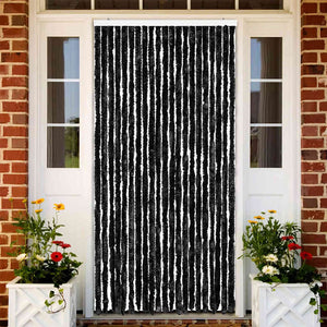 Insektenschutz-Vorhang Anthrazit 90x220 cm Chenille