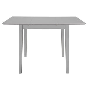 3-tlg. Essgruppe MDF Grau