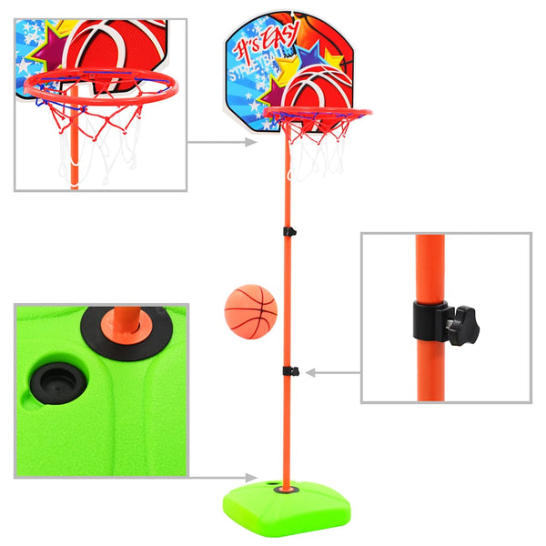 Kinder Basketballkorb Set mit Ball