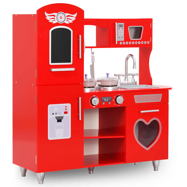 Spielküche Kinder Rot MDF 84 cm