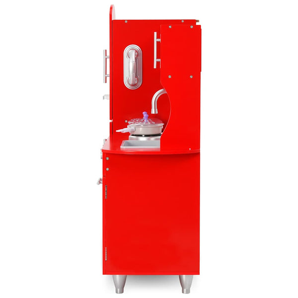 Spielküche Kinder Rot MDF 84 cm