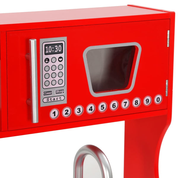Spielküche Kinder Rot MDF 84 cm