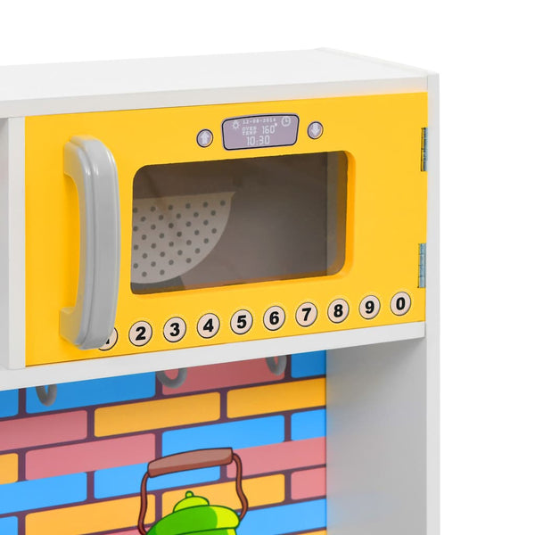 Kinderspielküche Mehrfarbig 80x30x85cm