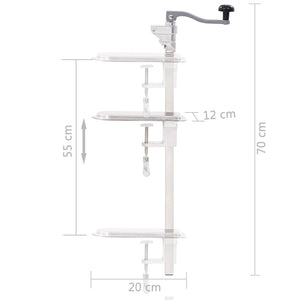 Profi Dosenöffner 70cm – Aluminium & Edelstahl