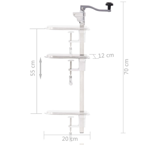 Profi Dosenöffner 70cm – Aluminium & Edelstahl