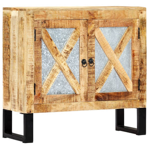 Sideboard 80 x 30 x 76 cm Massivholz Mango